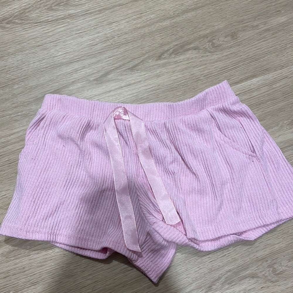 Pink pj shorts- never worn